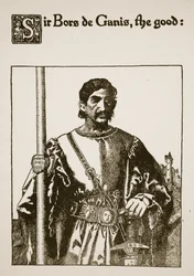 Sir Bors de Ganis, le bon, illustration de 